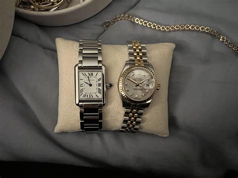 would you buy a pre owned cartier or rolex|rolex tank.